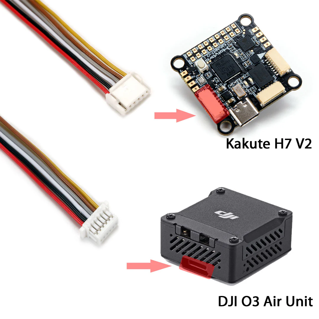 Kakute H7 cable for DJI O3 Air Unit - Image 4