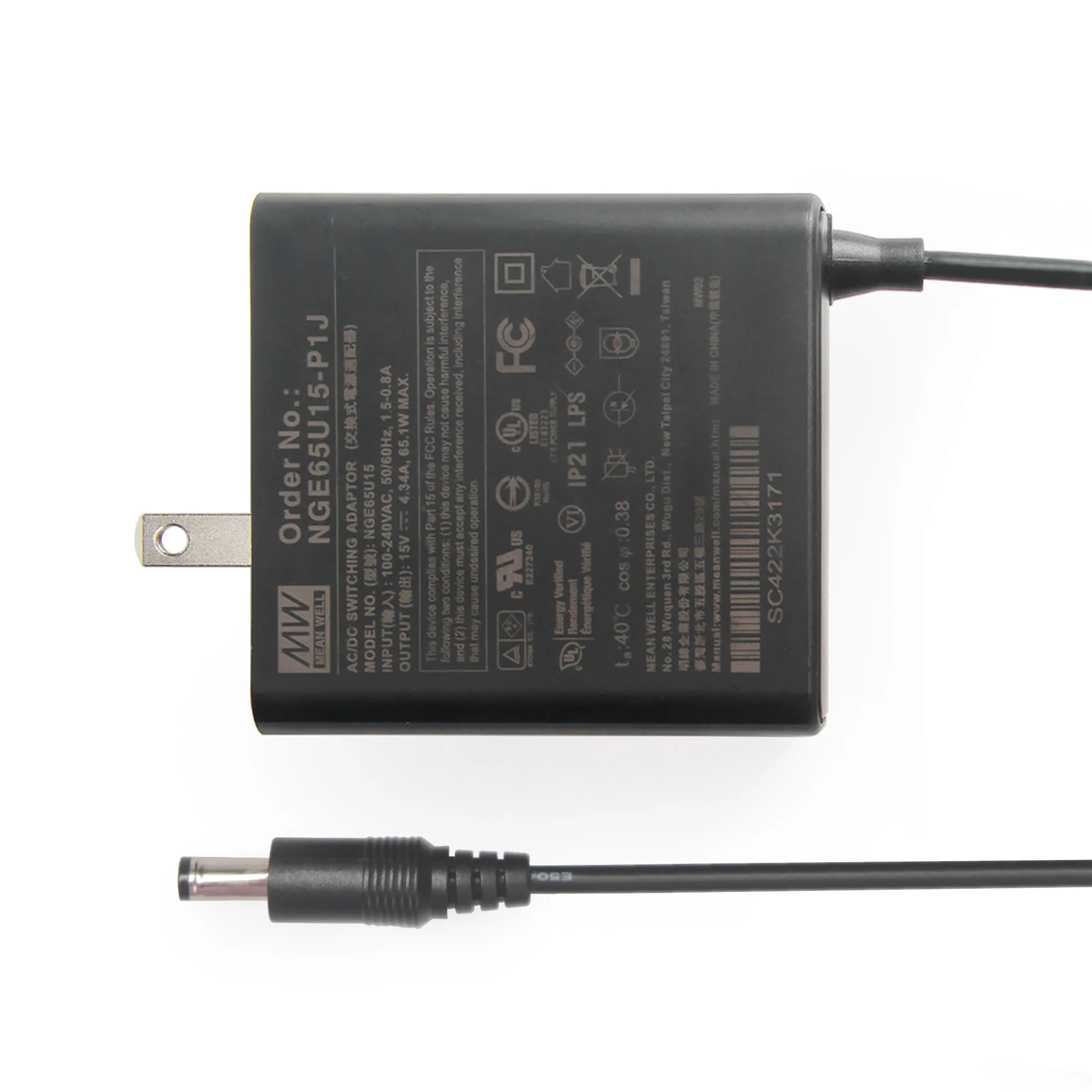 Power Adapter for Jetson Orin (15V /4.3A) - Image 2