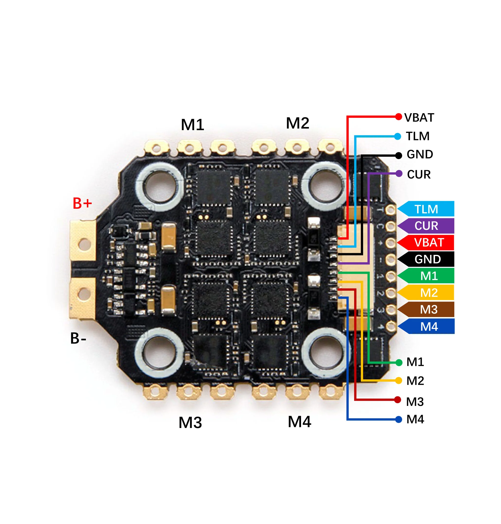 Tekko32 F4 4in1 Mini 45A ESC (AM32) - Image 9